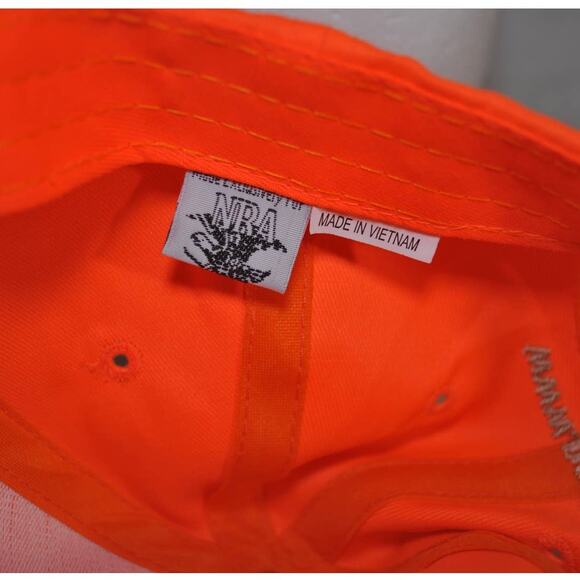 NRA ILA Hunter Orange Baseball Cap/Hat - Picture 5 of 7